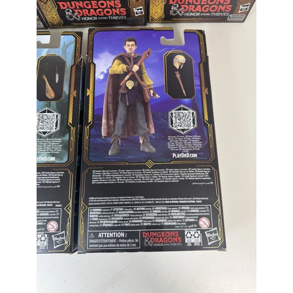 Lot of 5 New‎ Dungeons & Dragons GOLDEN ARCHIVES Honor Among Thieves Figures